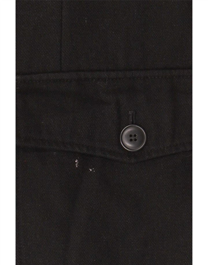 Levi's Mens Utility Jacket UK 40 Large Black Wool