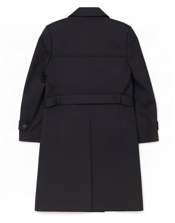 Vintage Ανδρική καμπαρντίνα IT 48 Medium Navy Blue Viscose
