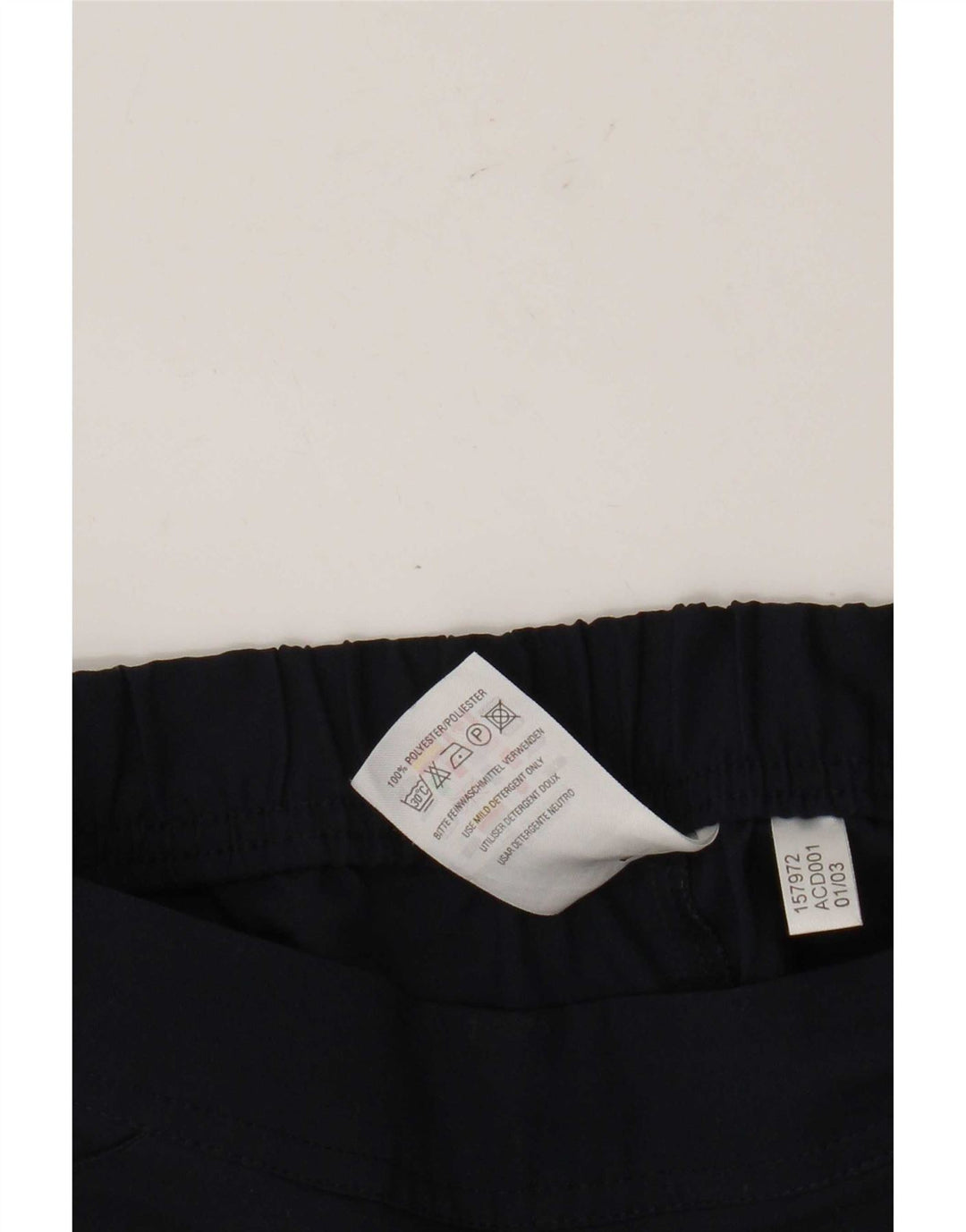 Γυναικείο αθλητικό σορτς Adidas UK 8 Small Navy Blue Polyester