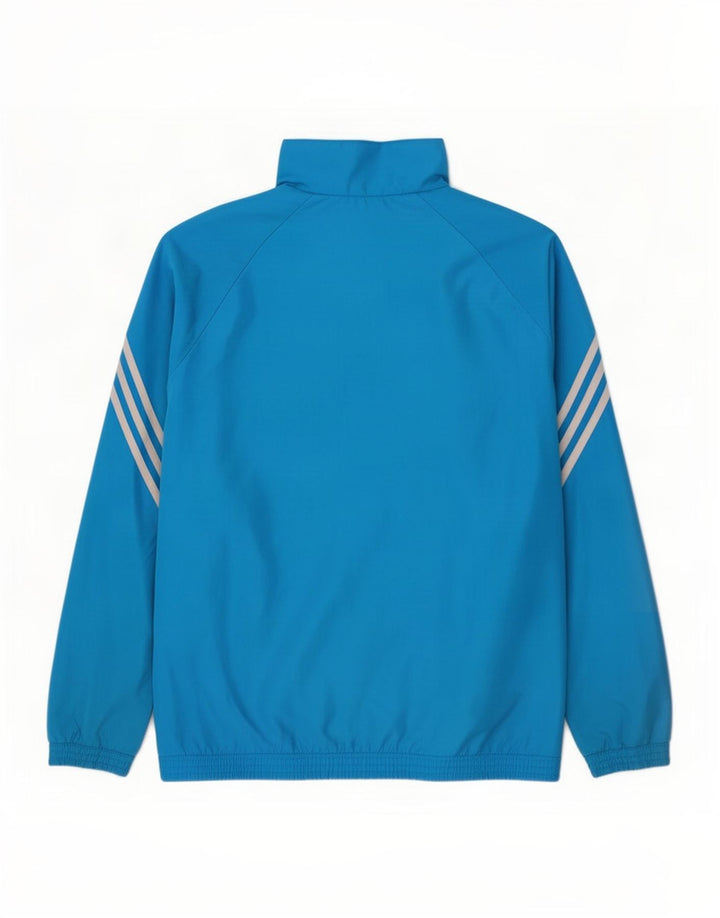 Ανδρική αθλητική φόρμα γραφικών Adidas Top Jacket μεσαίο μπλε πολυεστέρας