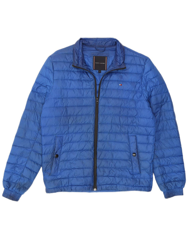 Tommy Hilfiger Ανδρικό μπουφάν με επένδυση UK 36 Small Blue Polyamide