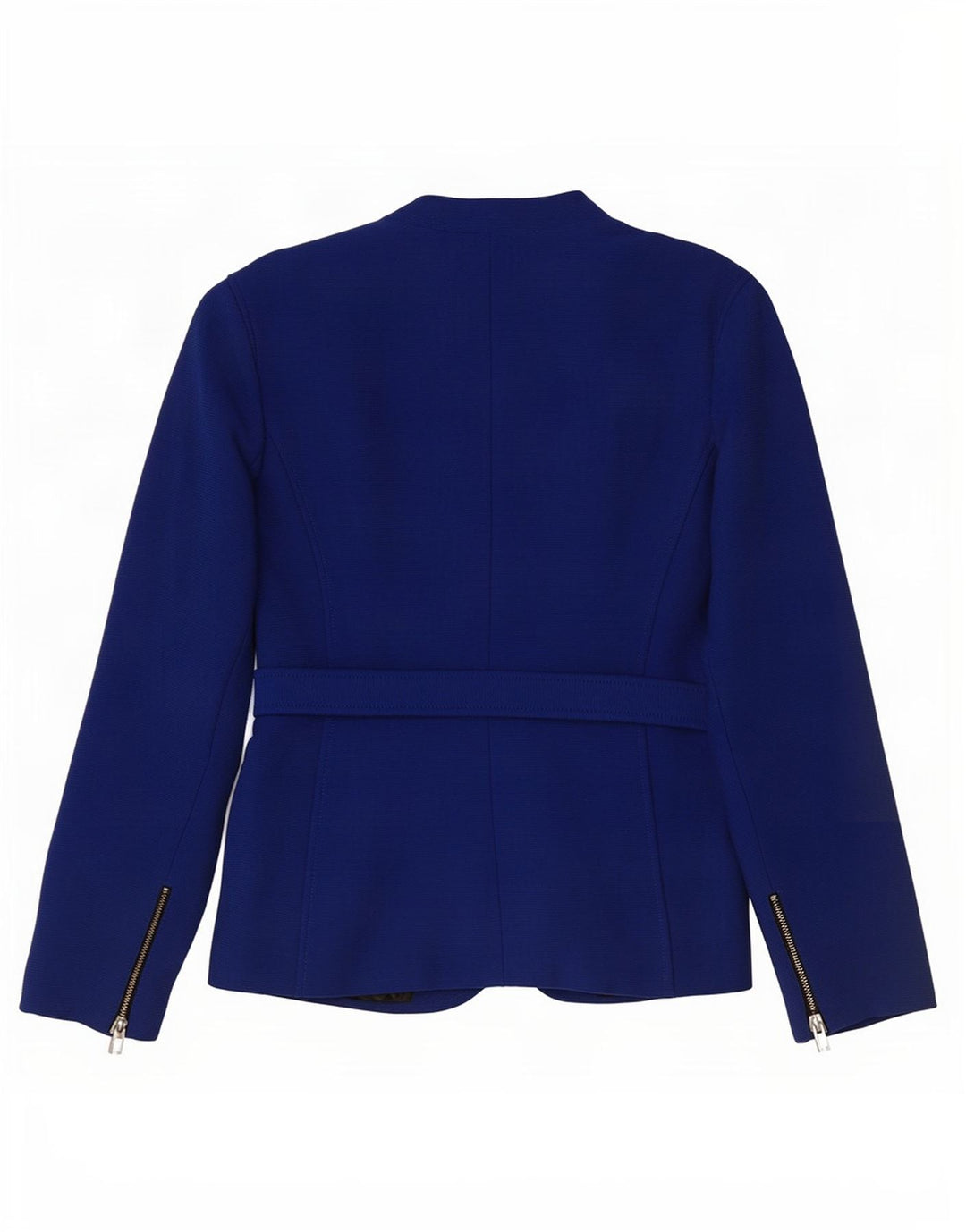 Zara Γυναικείο σακάκι 1 κουμπιού blazer UK 16 μεγάλο μπλε βισκόζη