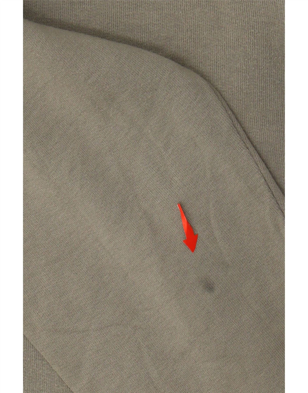 CHAMPION Γυναικείο πουλόβερ με κουκούλα με φερμουάρ UK 14 Μεσαίο βαμβακερό χακί