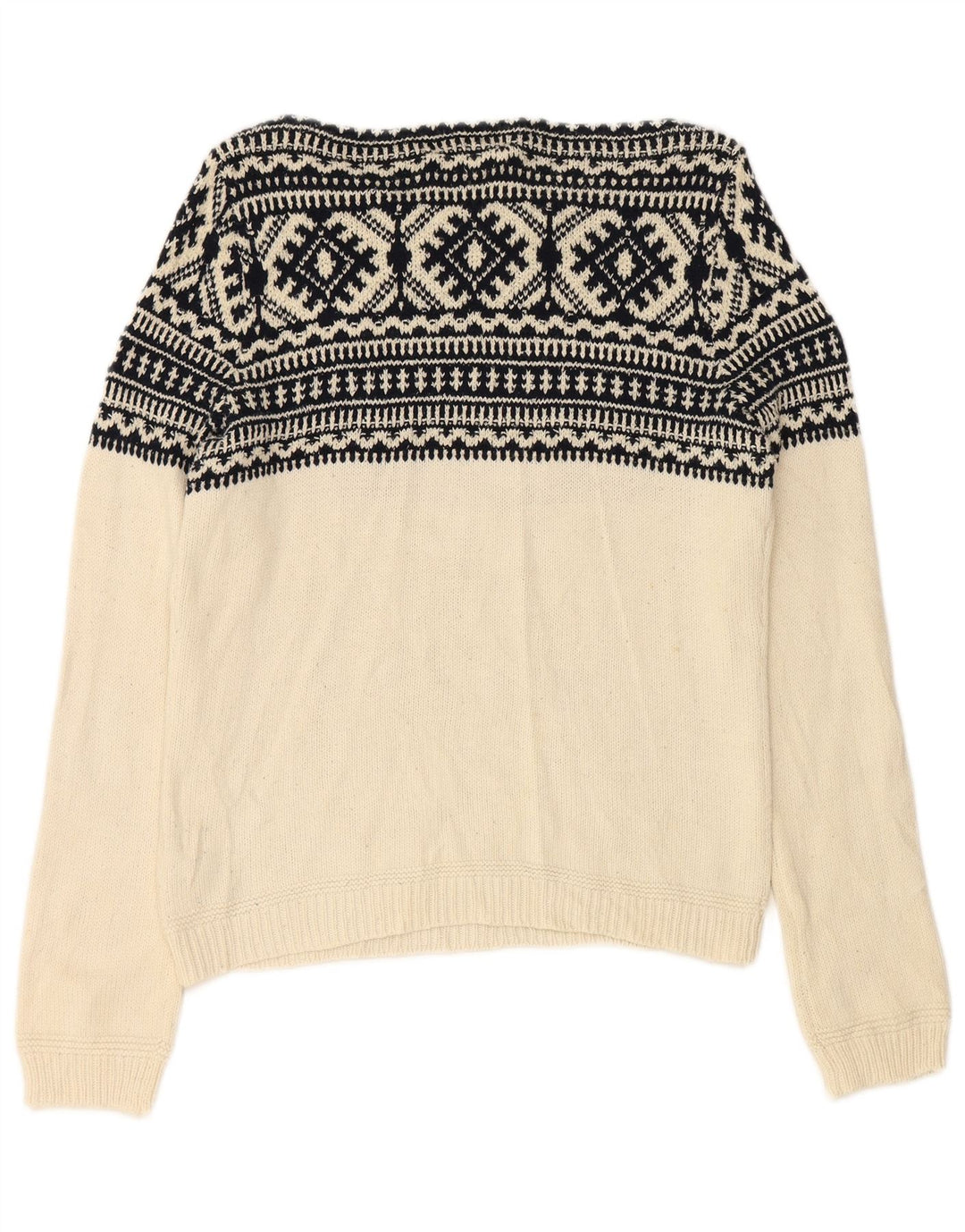 RALPH LAUREN Γυναικείο πουλόβερ με λαιμόκαυστο UK 16 Large Off White