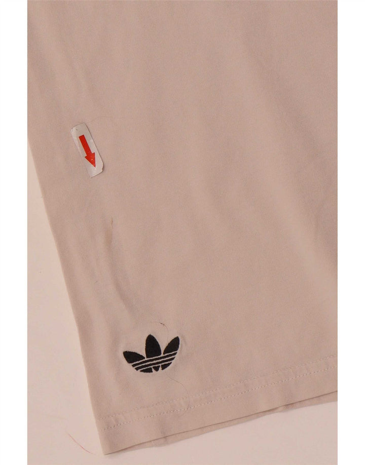 Adidas Boys T-Shirt Top 11-12 Years Λευκό