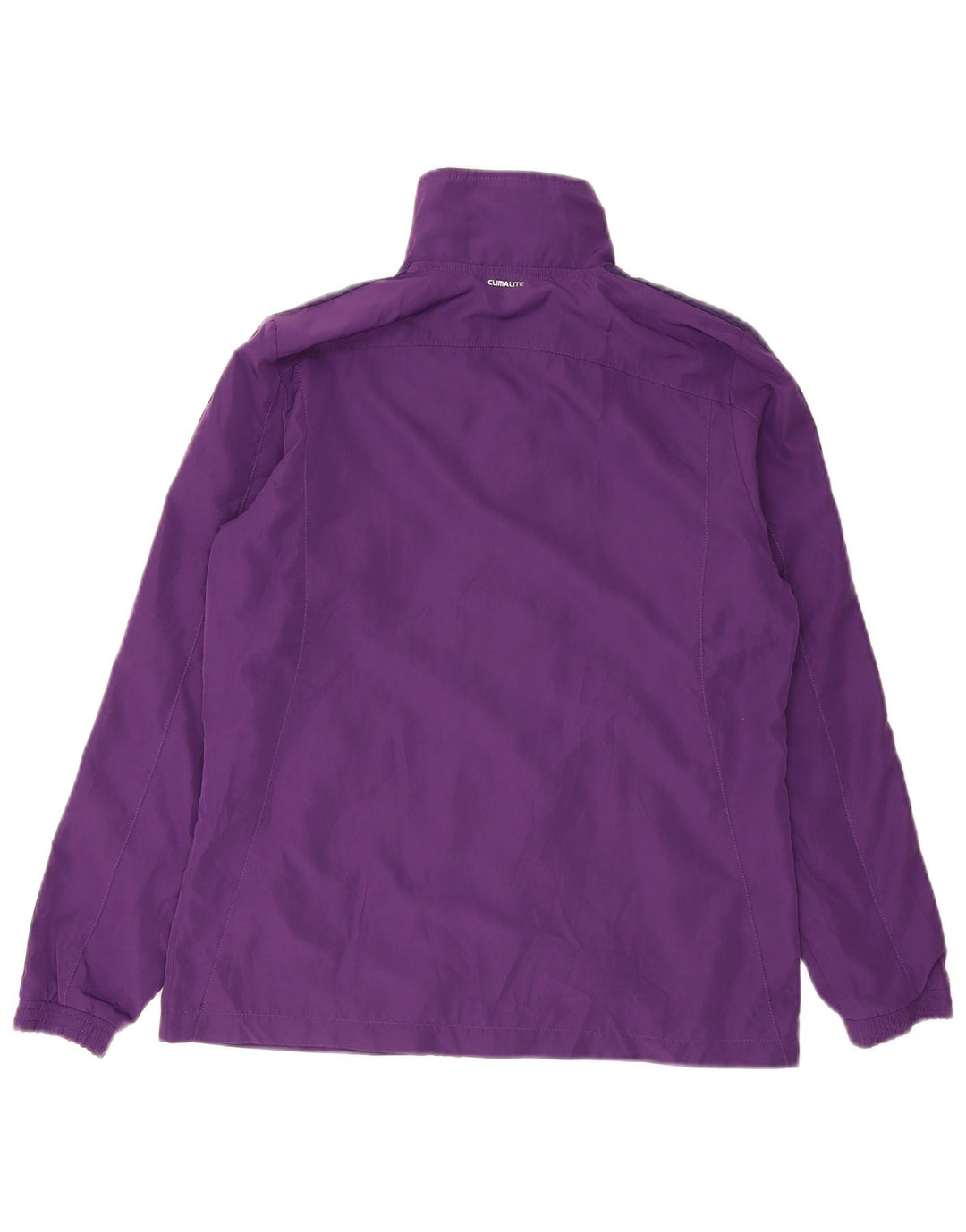 Adidas Γυναικεία φόρμα Climalite Top Jacket UK 12 Medium Purple Polyester