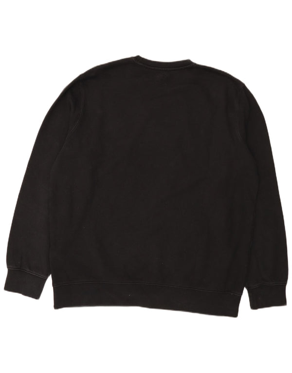 Ανδρικό φούτερ Levi's Standard Fit Jumper μεγάλο μαύρο βαμβακερό