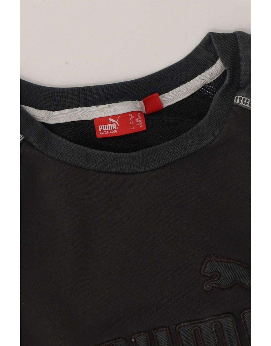 Ανδρικό γραφικό φούτερ Puma Jumper Medium Navy Blue Colourblock