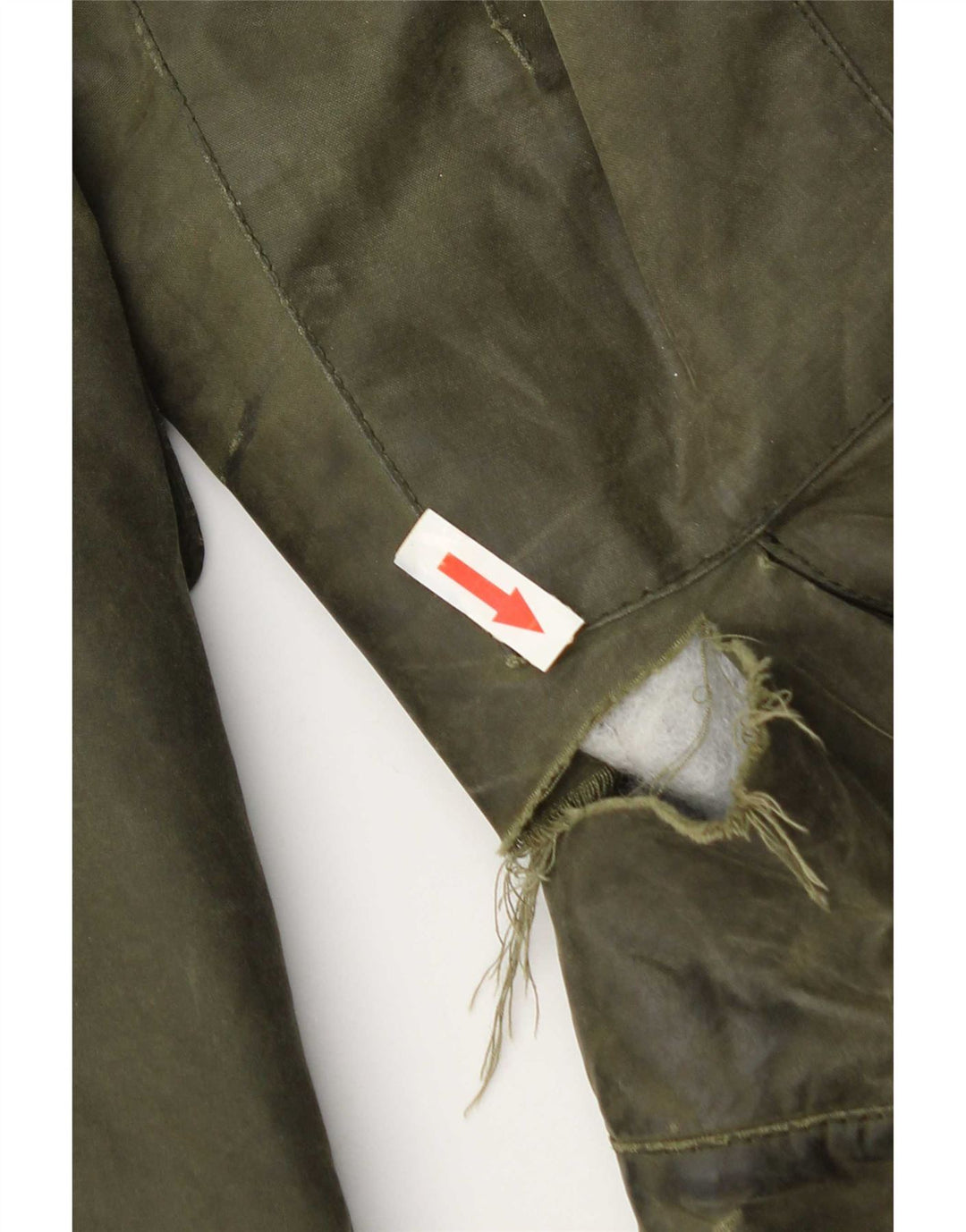 Ανδρικό κερωμένο βαμβακερό μπουφάν Barbour UK 36 Small Green Cotton