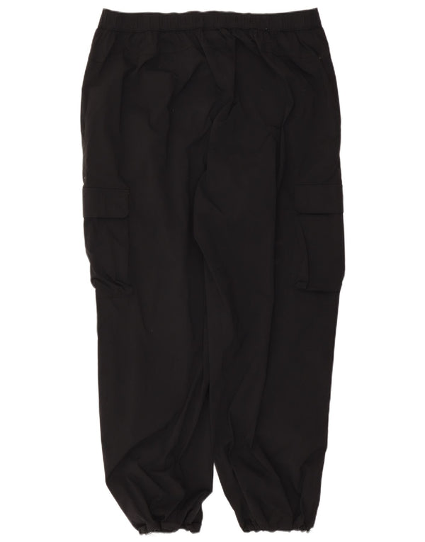 Ellesse Γυναικείο Ψηλόμεσο Joggers Παντελόνι Cargo UK 20 2XL W40 L29 Μαύρο