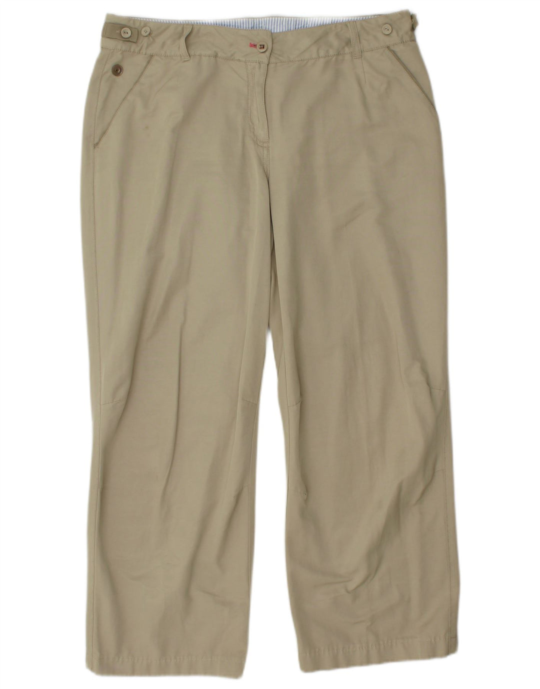 TOMMY HILFIGER Γυναικείο ίσιο casual παντελόνι EU 42 Large W34 L27 Beige