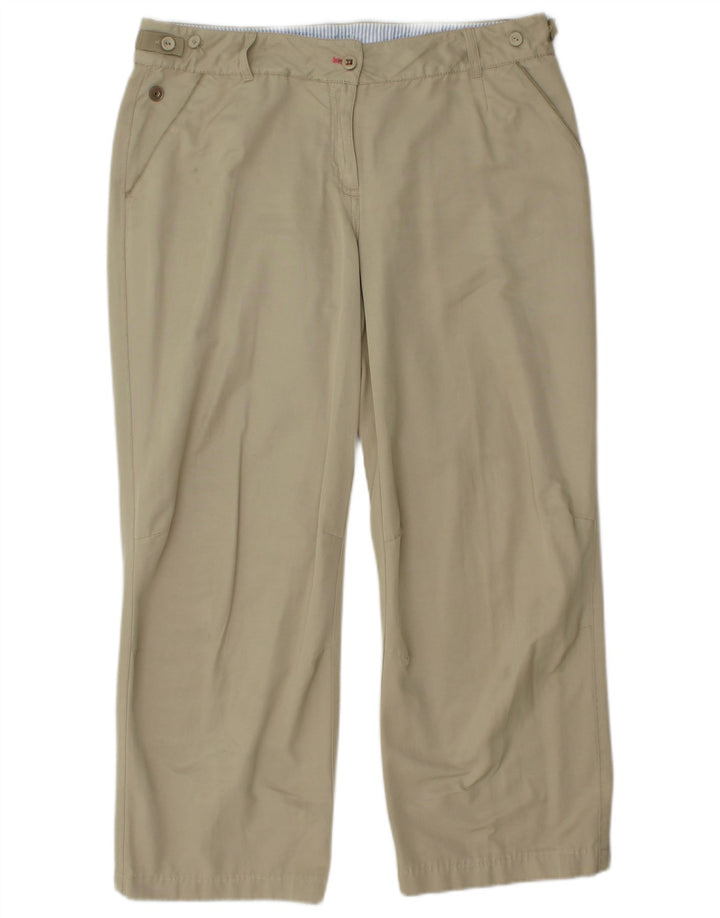 TOMMY HILFIGER Γυναικείο ίσιο casual παντελόνι EU 42 Large W34 L27 Beige