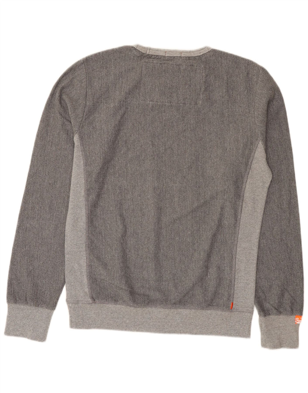 Ανδρικό φούτερ Superdry Jumper Μεσαίο γκρι χρώμα πολυεστέρας