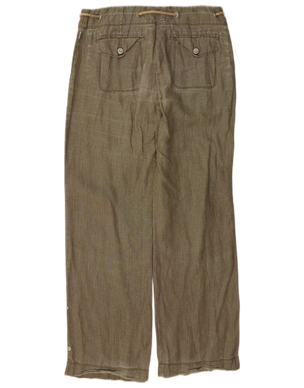 Cerruti 1881 Γυναικείο Παντελόνι Loose Fit IT 42 Medium W30 L32 Green Lenn
