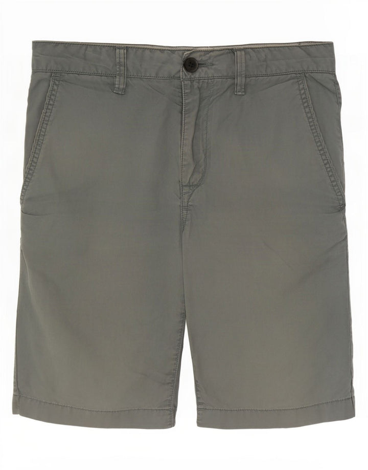Ανδρικό σορτς Chino Timberland W29 Μικρό γκρι βαμβακερό