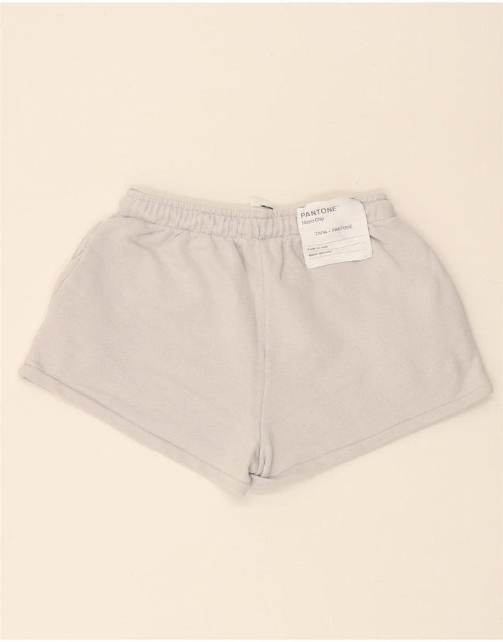 ZARA Womens Pantone Sport Shorts UK 12 Medium  Grey Vintage Zara and Second-Hand Zara from Messina Hembry 