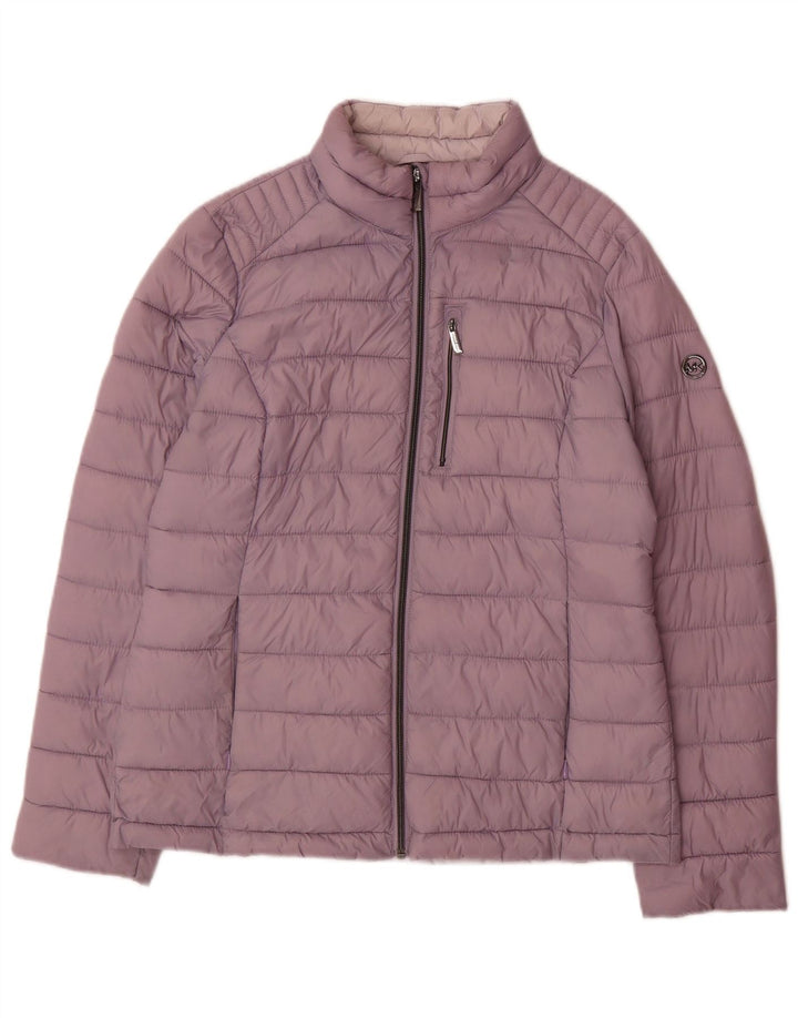 Michael Kors Γυναικείο μπουφάν UK 14 Medium Purple Nylon