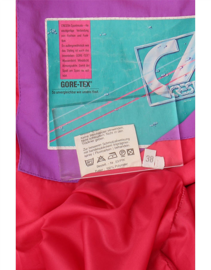 CRESTA Γυναικείο Gore-Tex παλτό υπερμεγέθη με επένδυση EU 38 Medium Purple Polyester