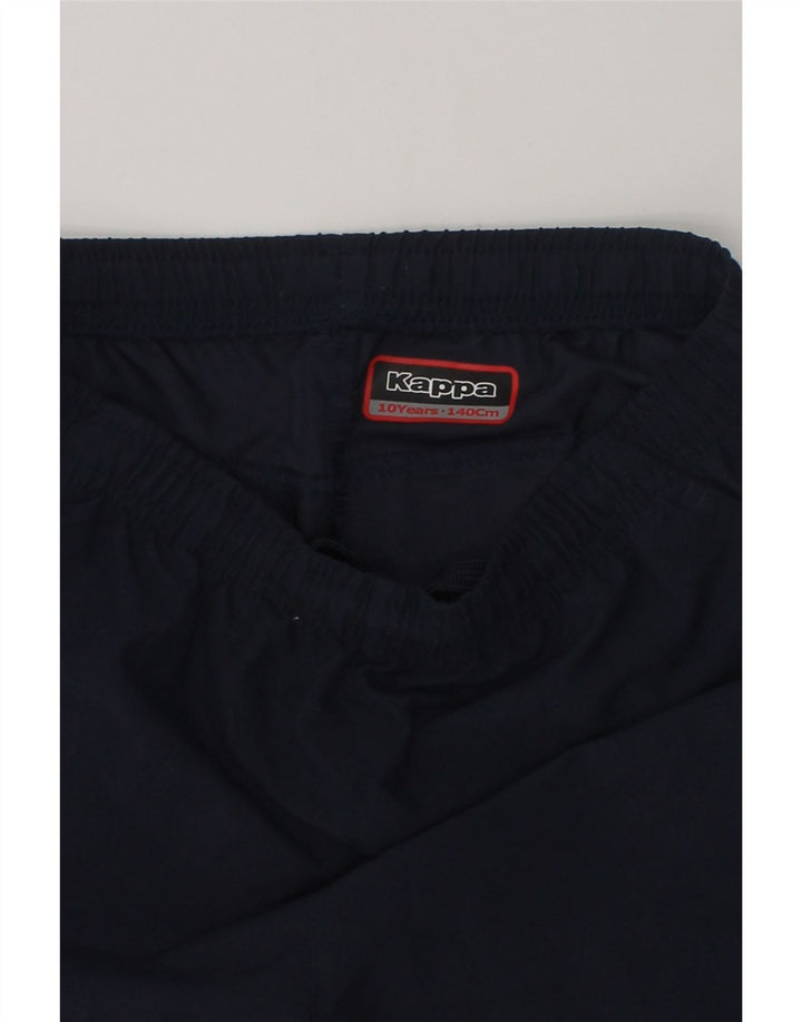 KAPPA Boys Sport Shorts 9-10 Years Navy Blue Polyester | Vintage Kappa | Thrift | Second-Hand Kappa | Used Clothing | Messina Hembry 