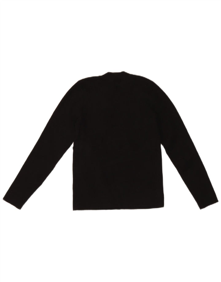 Γυναικείο πουλόβερ Levi's Crew Neck Jumper UK 14 μεγάλο μαύρο ακρυλικό