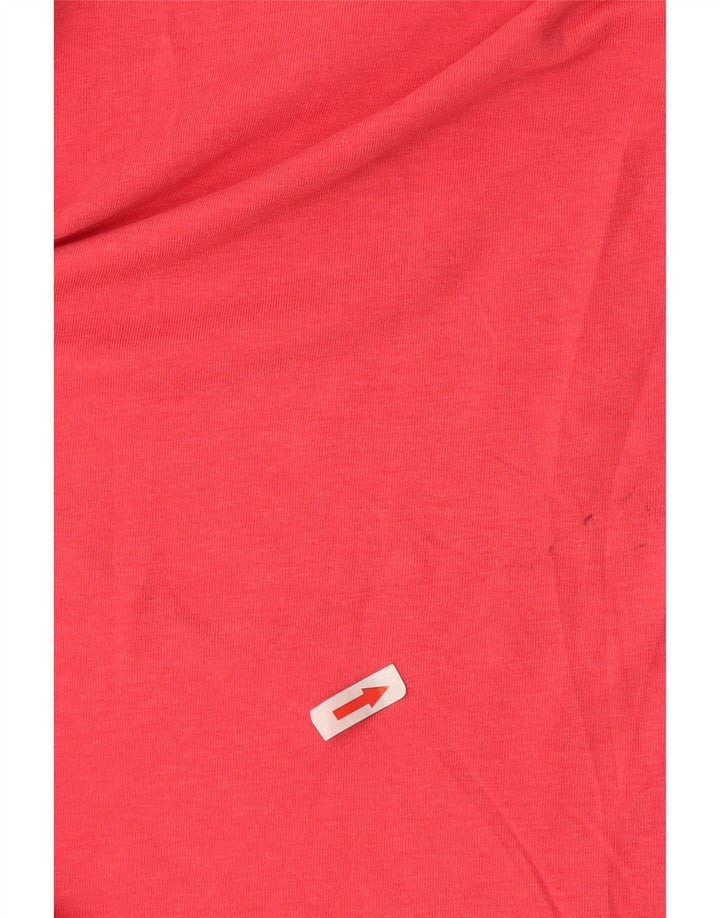 Γυναικείο γραφικό γιλέκο Nike Loose Fit Top UK 12 Μεσαίο ροζ πολυεστέρα