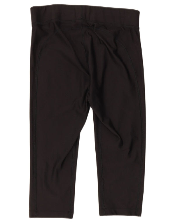 Under Armour Γυναικεία Heat Gear Capri κολάν UK 14 Large Black