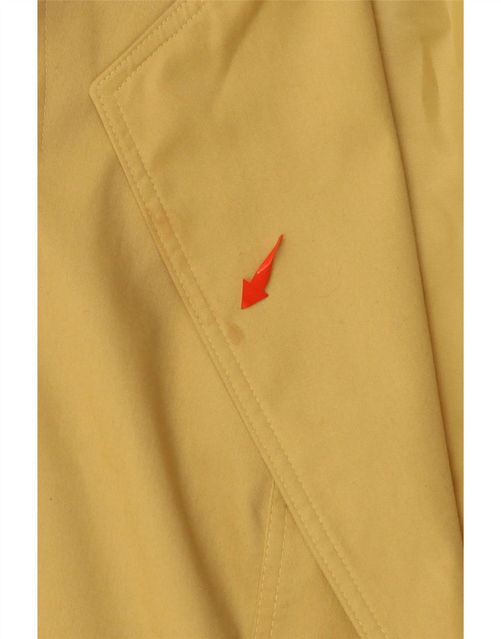 Hucke Γυναικείο σακάκι σακάκι με 3 κουμπιά, κίτρινο βαμβακερό, EU 42