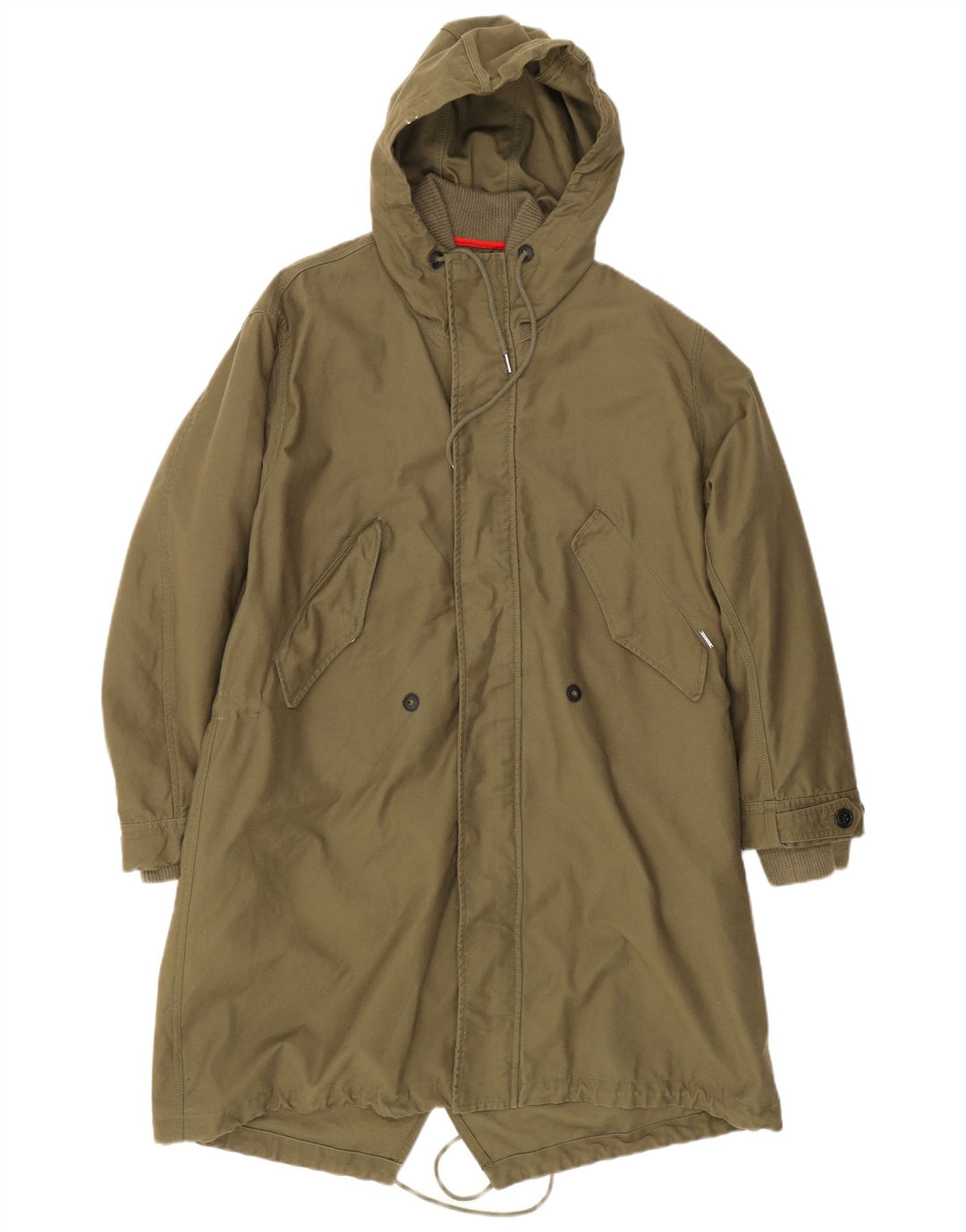 Diesel Ανδρικό μπουφάν Parka με κουκούλα UK 38 Medium Khaki