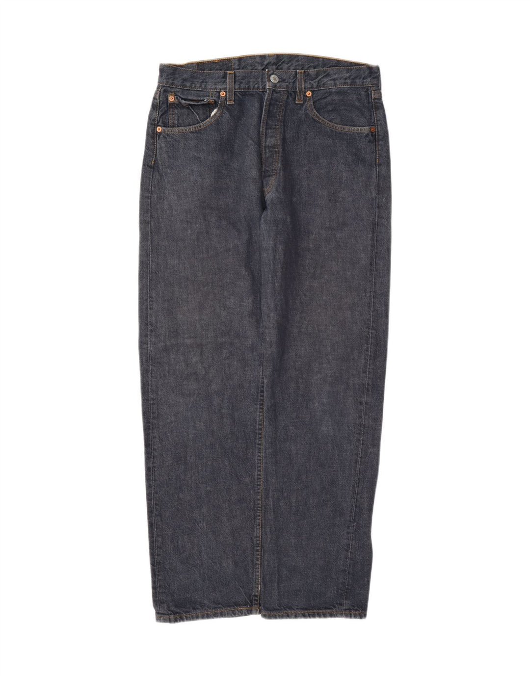 Ανδρικό τζιν Levi's Straight W32 L30 Navy Blue
