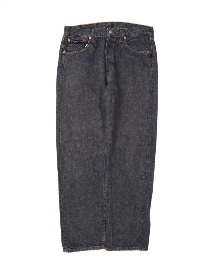 Ανδρικό τζιν Levi's Straight W32 L30 Navy Blue