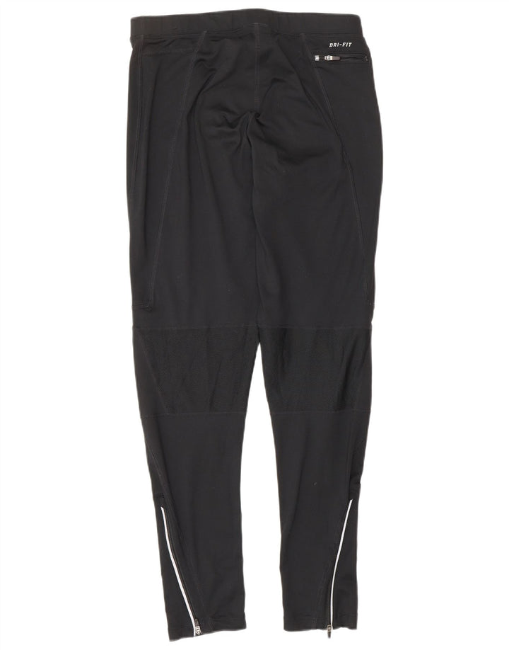 Ανδρικά κολάν Nike Dri Fit Αθλητικό μεγάλο μαύρο πολυεστέρα