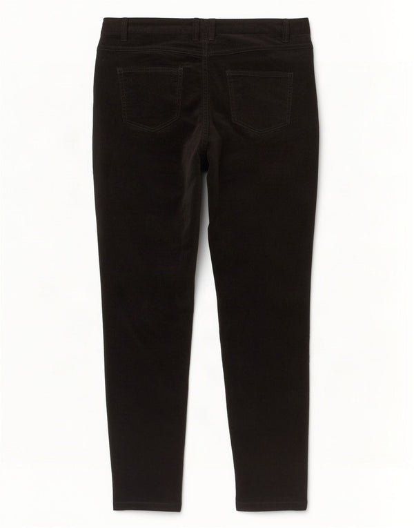 Marks & Spencer Γυναικείο ψηλόμεσο κοτλέ παντελόνι UK 12 Medium W32 L29 Bl