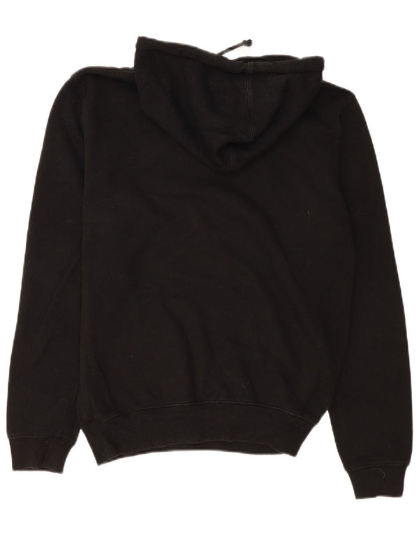 Hard Rock Cafe Womens Amsterdam Graphic Hoodie Jumper UK 14 Medium Black