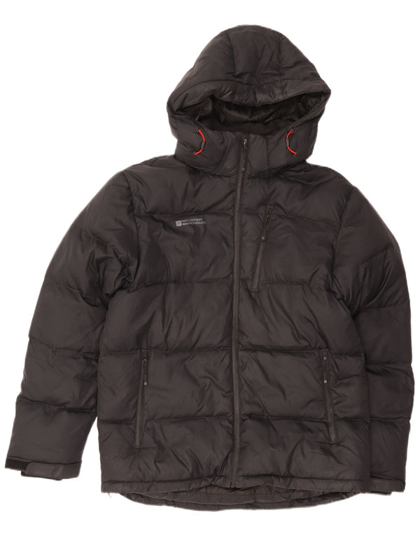 Ανδρικό μπουφάν με κουκούλα Mountain Warehouse UK 38 Medium Black Nylon