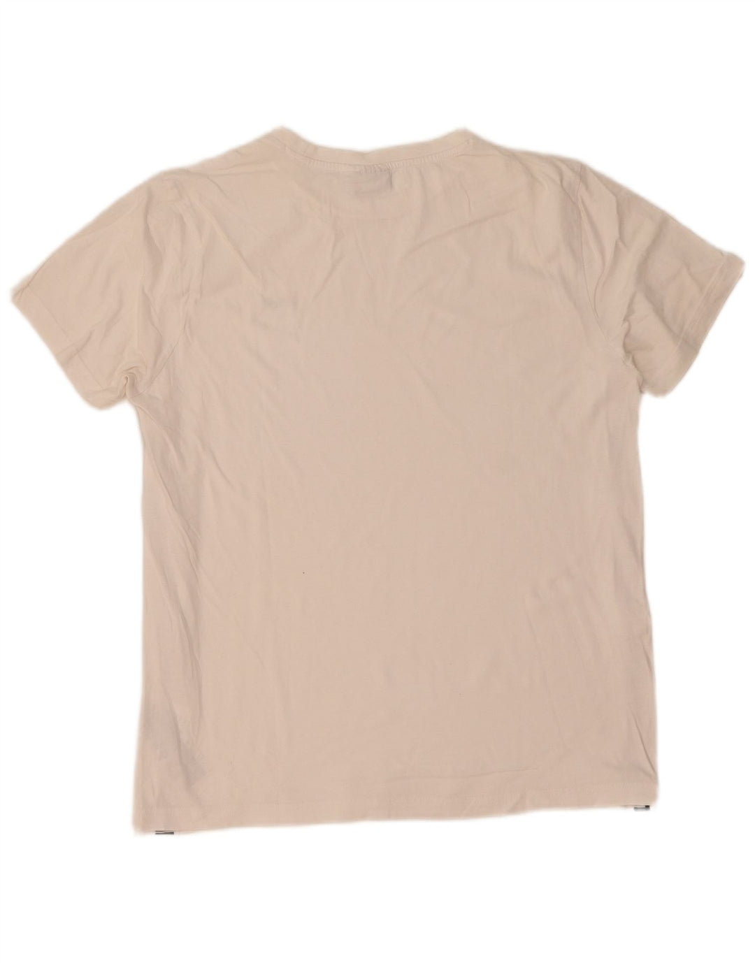 Ανδρικό γραφικό T-Shirt Fila Top μεγάλο λευκό βαμβακερό