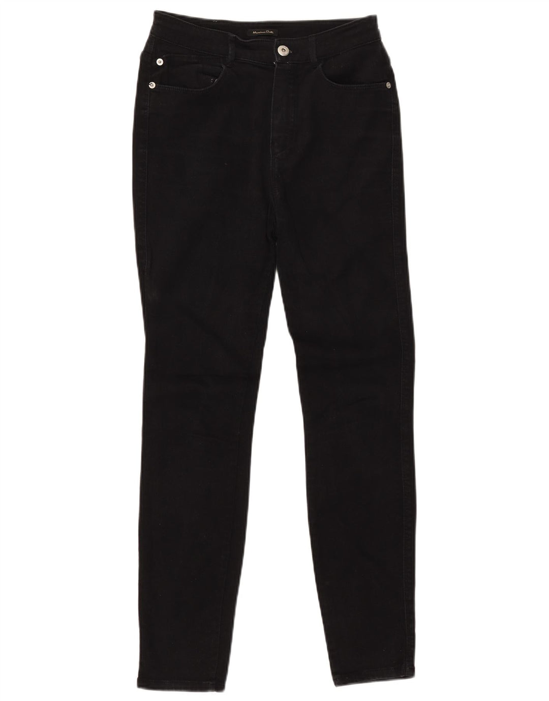 MASSIMO DUTTI Γυναικείο Skinny Jeans EU 36 XS W26 L28 Μαύρο βαμβακερό