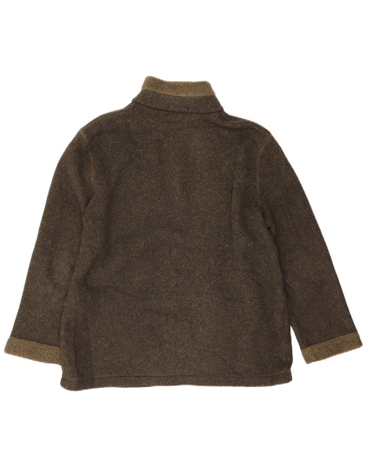 Marks & Spencer Γυναικείο Fleece Jacket UK 18 XL Khaki Polyester