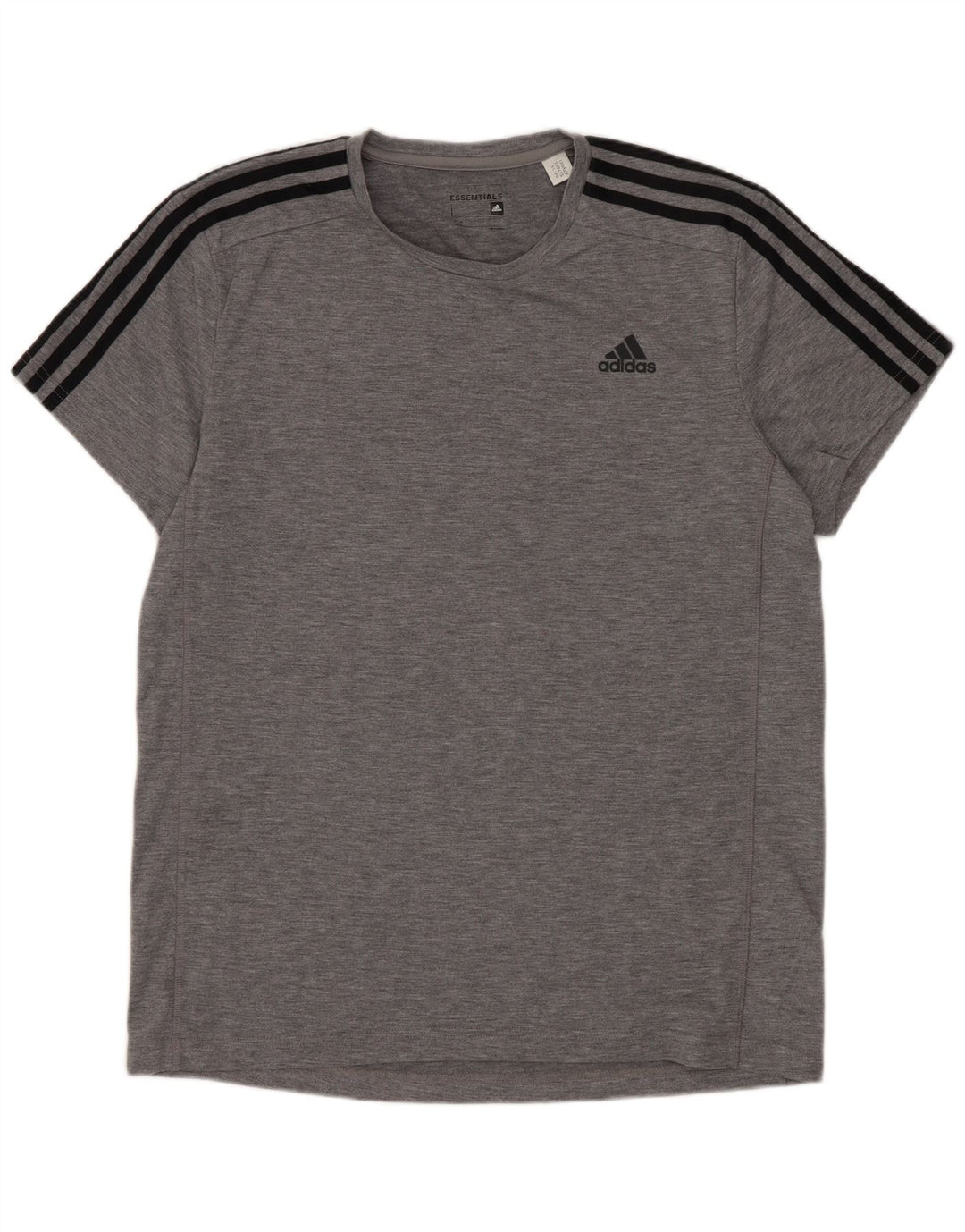 Adidas Ανδρικό T-Shirt Climalite Top μεγάλο γκρι βαμβακερό