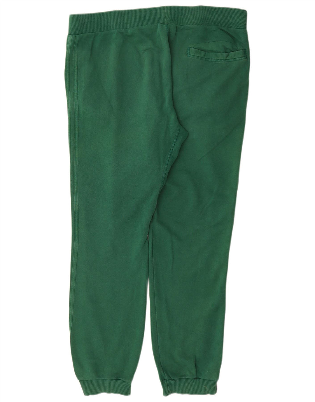 ADIDAS Mens Tracksuit Trousers Joggers XL  Green Cotton