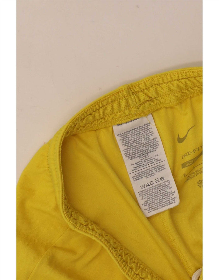 Ανδρικό ανδρικό Dri Fit Slim αθλητικό σορτς Nike Μικρό κίτρινο πολυεστέρα