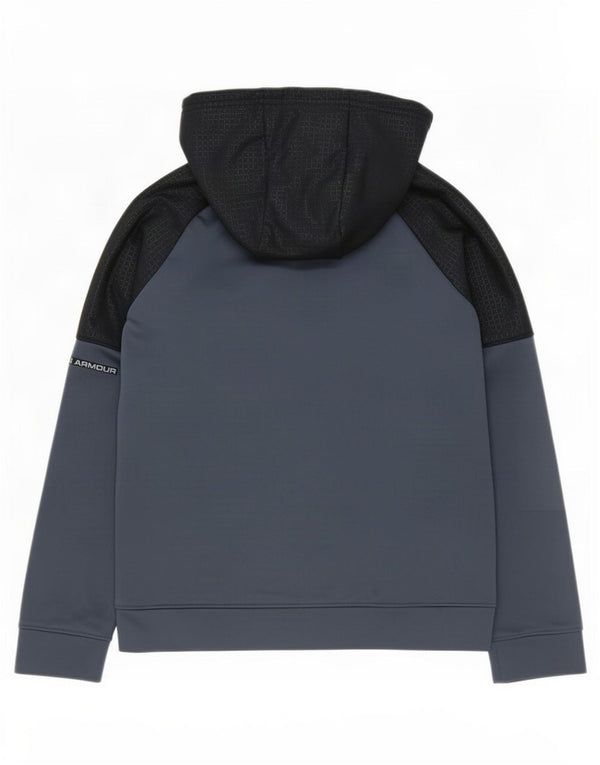 Under Armour Boys Zip Hoodie πουλόβερ 9-10 ετών Medium Navy Blue