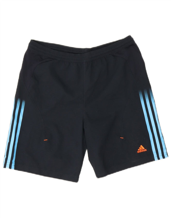 Adidas Boys Climacool αθλητικό σορτς 13-14 ετών Navy Blue Polyester