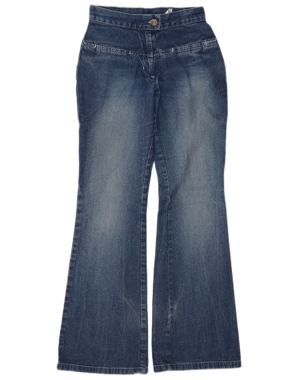 Vintage γυναικείο τζιν UK 8 Small W26 L31 Blue Cotton