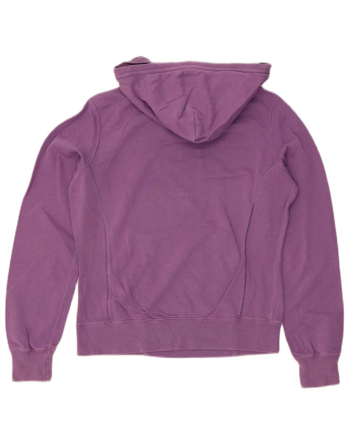 CHAMPION Womens Heritage Classics Hoodie Jumper UK 14 Medium Purple