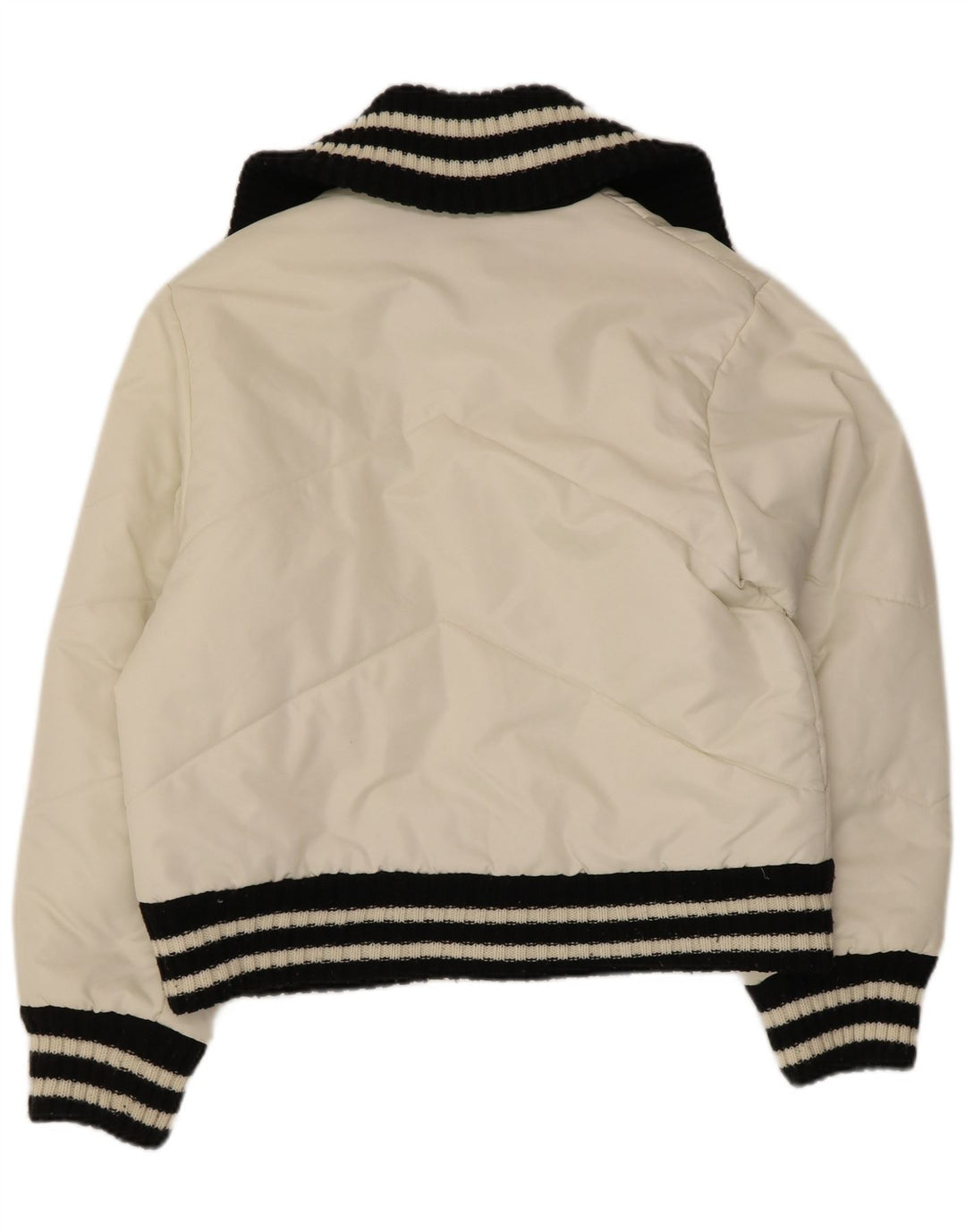 Γυναικείο μπουφάν ARIZONA UK 14 Large Off White Colorblock Πολυαμίδιο