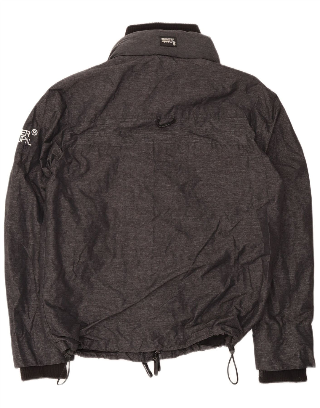 Ανδρικό μπουφάν Windbreaker Superdry UK 44 2XL Μαύρο Πολυεστέρας
