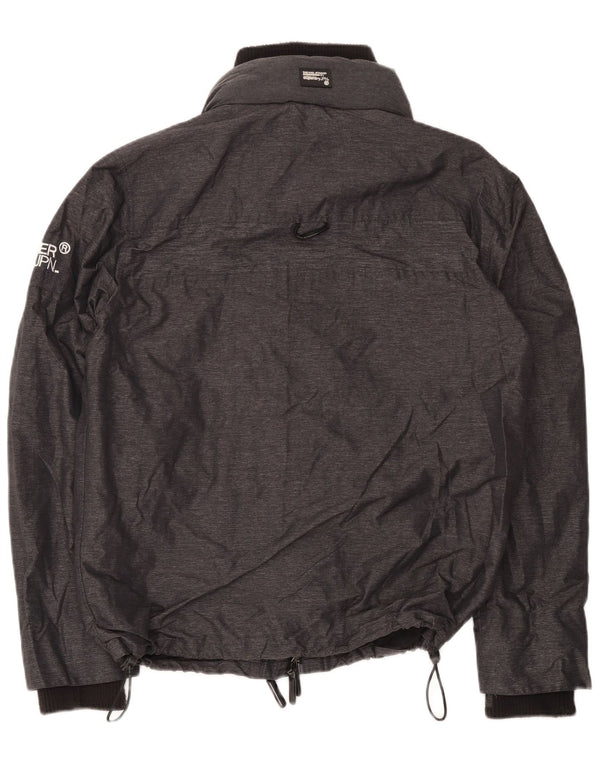 Ανδρικό μπουφάν Windbreaker Superdry UK 44 2XL Μαύρο Πολυεστέρας