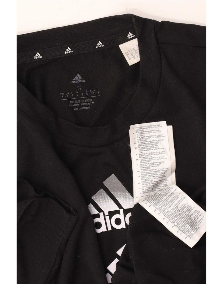 Ανδρικό γραφικό T-shirt Adidas Aeroready Top Μικρό Μαύρο Πολυεστέρα
