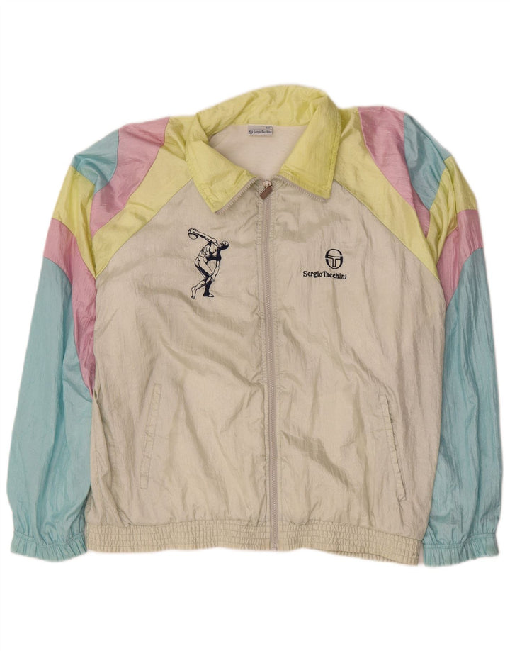 Sergio Tacchini Ανδρική φόρμα γραφικής φόρμας Top Jacket IT 50 Medium Multicolour