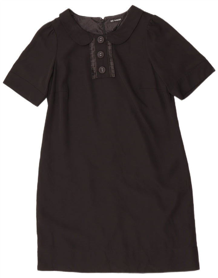 Marks & Spencer Γυναικείο Φόρεμα Autograph Shift UK 14 Medium Black